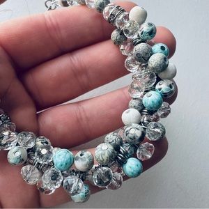 Viva Beads Handmade Crystal Beads Bracelet NWT